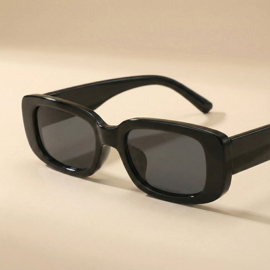 Bold Rectangular Premium UV400 Sunglasses